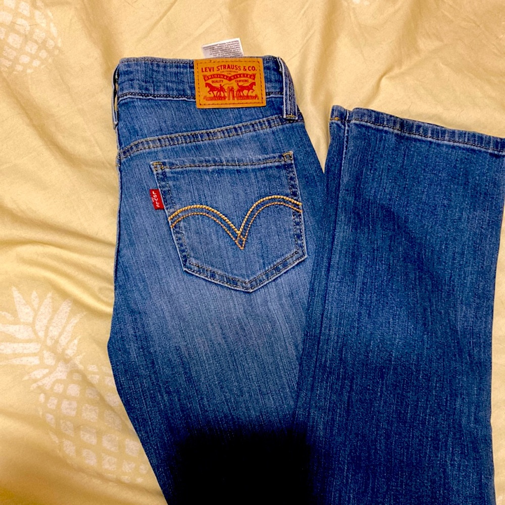 Levis 518 Straight size 1 LOW rise